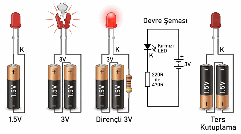 led-nasil-baglanir