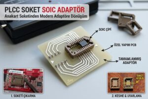 PLCC Soket SOIC Adaptör