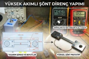 Yüksek Akımlı Şönt Direnç Yapımı