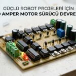 Güçlü Robot Projeleri İçin 19 Amper Motor Sürücü Devresi