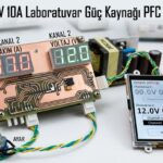 2X40V  10A Laboratuvar Güç Kaynağı PFC SMPS