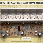 550W HiFi Amfi Devresi 2N3773 2N6609