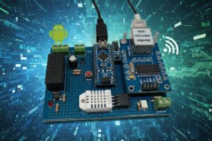 Arduino Nano İnternet Röle Kontrolü (ısı, nem ölçümü android)