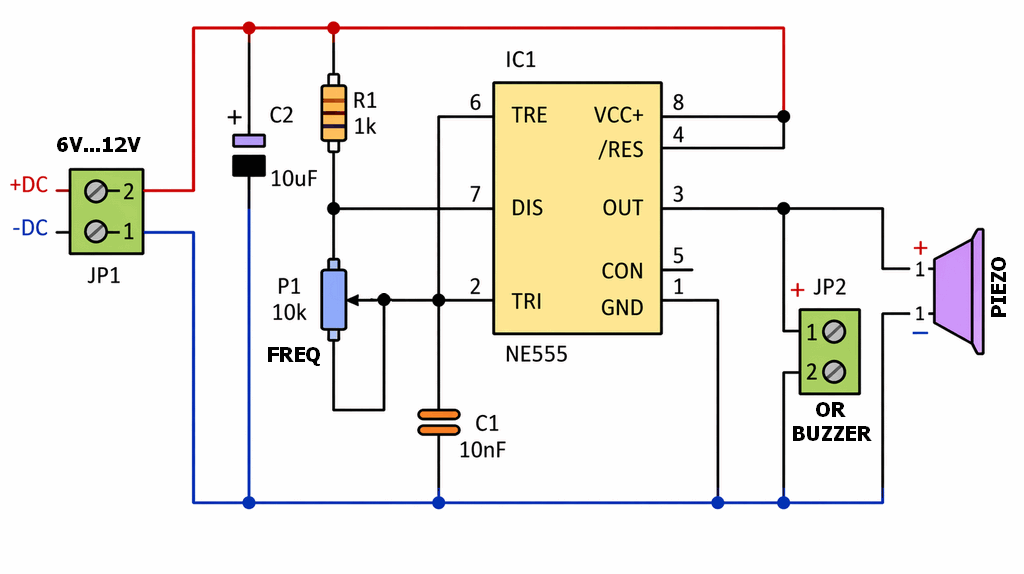 circuit-diagram-of-an-ultrasonic-mosquito-repellent-circuit-made-with-ne555