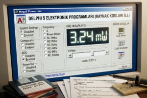 Delphi 5 Elektronik Programları (Kaynak Kodları ile)