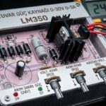 Laboratuvar Güç Kaynağı 0-30V 0-3A LM350