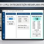 MC145151-2 PLL Entegresi İçin Hesaplama Programı