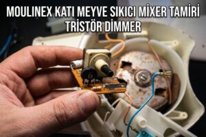 Moulinex Katı Meyve Sıkıcı Mixer Tamiri Tristör Dimmer