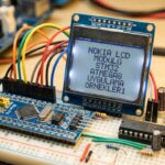 Nokia LCD Modülü STM32 ATMega8 Uygulama Örnekleri