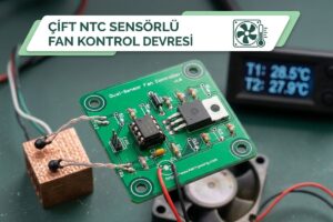 Çift NTC Sensörlü Fan Kontrol Devresi