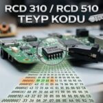 RCD 310 RCD 510 Teyp Kodu