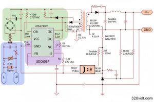 SDC606P PWM Kontrol Entegresi