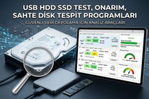 USB HDD SSD Test Onarım Sahte Disk Tespit Programları