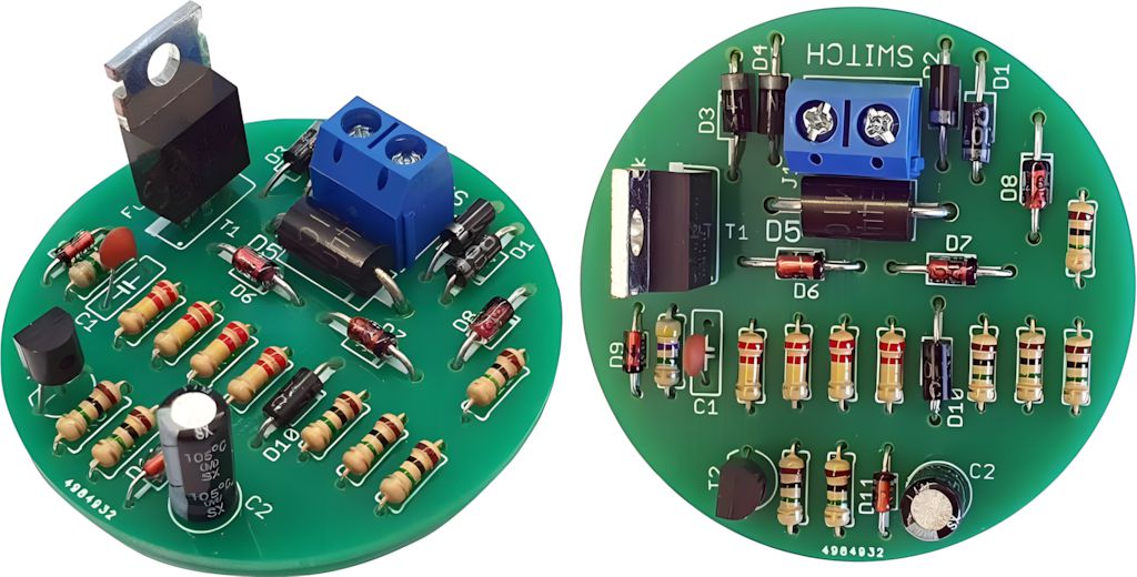 light switch off delay mosfet 230v 220v lamp delay