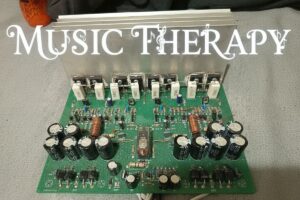 2X160W Transistörlü Amfi Devresi 2SD718 2SB688