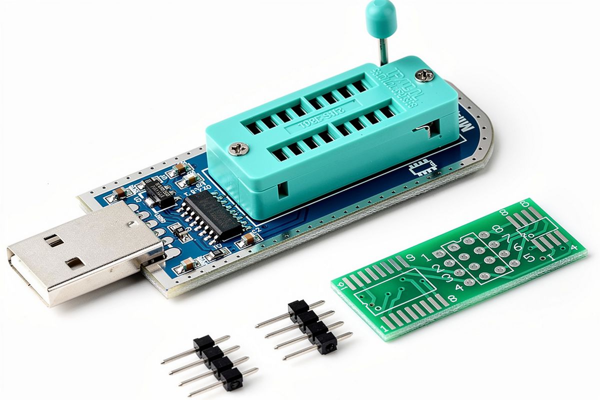 Minpro I CH552G ile SPI ve I2C Bellek Programlayıcı