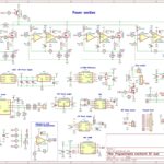 complete schematic of dc electronic load circuit 300w for arduino nano