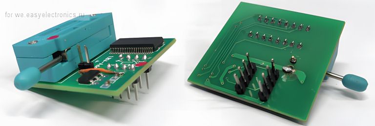 minpro 1.8v flash memory usage adapter 24xx eeprom and 25xx spi flash programming