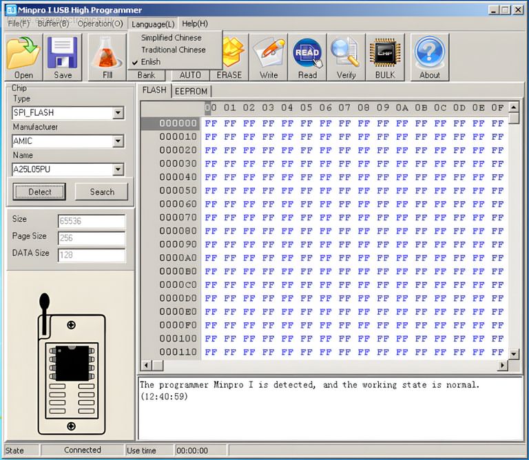 minpro i usb high programmer software